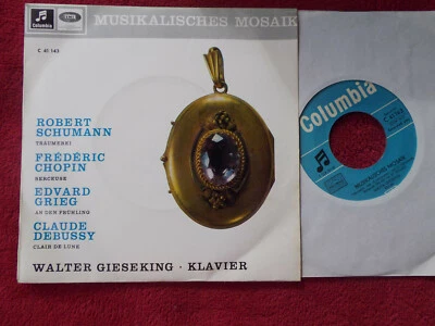 Walter Gieseking - Musikalisches Mosaik      German Columbia EP  45 - Bild 1 von 2