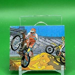 excite bike Retro Game Menko vintage Japanese Japan F/S BANDAI famicom nintendo - Picture 1 of 5