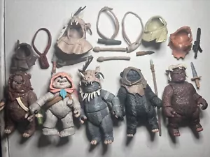 Star Wars Hasbro Ewok 5 Pack: Flitchee, Nanta,Teebo, Kneesaa, Tippet - Bild 1 von 4