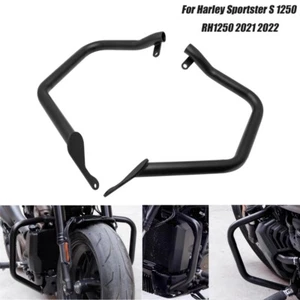 Parachoques de barra de choque de carretera BlackEngine Guard para Harley Sportster S 1250 RH1250S - Imagen 1 de 10