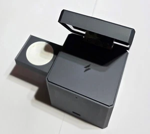 Original Gray Anker MagSafe Charger Stand 15W Foldable 3-in-1 CUBE in Bulk Pkg - Picture 1 of 14