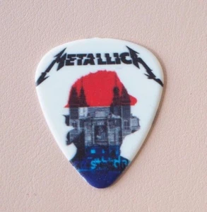 Metallica - Amsterdam 06/09/17 Worldwired Tour 100% Authentic RARE Guitar pick - Picture 1 of 2