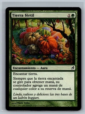 Magic The Gathering SPANISH Lorwyn Fertile Ground #211/301 MTG TCG CCG - Image 1 of 2
