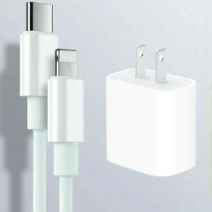 Cavo Adattatore USB-C Spina Caricatore Rapido 18W Ricarica per iPhone 11, 12, 13 Pro Max - Foto 1 di 9