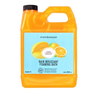 Recarga de baño espumante de melón naranja naranja de frutas y pasión para baño - 1 L  - Imagen 1 de 2