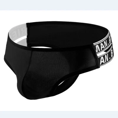 男式性感 Daul 腰带内衣丁字裤 Jockstrap G 弦 T 字背潮人 — 第 1/4 张图片