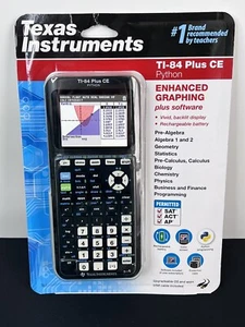 Texas Instruments TI-84 Plus CE Python Enhanced Graphing Calculator NEW - Picture 1 of 2