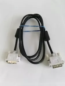 19pin 6ft DVI-M to DVI-M Black Display Cable - Picture 1 of 2