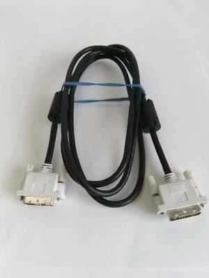 19pin 6ft DVI-M to DVI-M Black Display Cable - Image 1 of 2