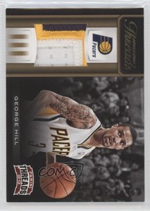 2012-13 Panini Threads Authentic Threads Prime /25 George Hill #16