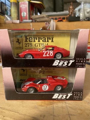 (SB-75) Best Models 9026 Ferrari 365 P2 Le Mans 1965 #17 in 1:43 #228 275 Gt  - Immagine 1 di 4
