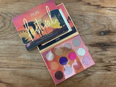 NIB PUR Festival Eyeshadow Palette 12 Shades Limited Edition Beauty Makeup - Image 1 of 4