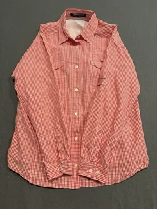 Columbia PFG Super Bonehead Men Colorful Mini-Checks Vented Fishing Shirt XL PFG - Picture 1 of 9