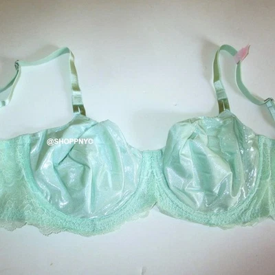 Victoria's Secret Dream Angels Unlined Push Up Without Padding Bra shimmer mint - Image 1 of 4