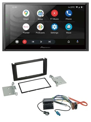 Pioneer USB 2DIN DAB MP3 Bluetooth Autoradio für VW T5 Multivan Caravelle Touare - Bild 1 von 4