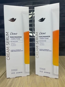 Menge 0F 2 Taube Körpercreme Serum Niacinamid gleichmäßiger Ton für dunkle Flecken Neu im Karton - Bild 1 von 4