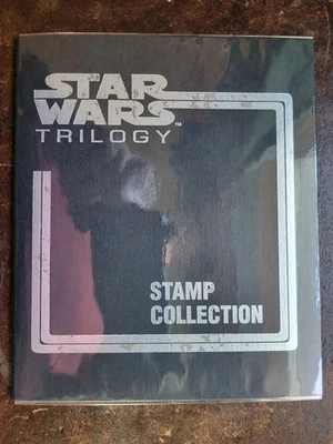 CARPETA EXPOSITORA TRILOGÍA STAR WARS - 12 SELLOS EN 2 MINI HOJAS CON CERTIFICADO Foto 1 de 4