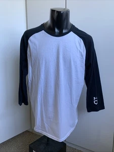 Under Armour Herren Gr. Large weiß 3/4 Arm Raglan Baseball Softball T-Shirt - Bild 1 von 4