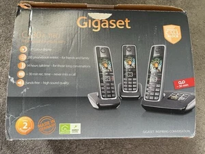 Gigaset C530A Quad Phone Cordless Set with answerphone - 4 phone set - boxed - Zdjęcie 1 z 6