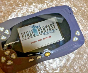 Bandai WonderSwan Swan Crystal Blue Violet Console only Japan retro game - Picture 1 of 4