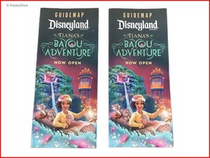Disneyland Resort Tiana's Bayou Adventure Guide Karte 2er Set NOVEMBER 2024 RAR! - Bild 1 von 10