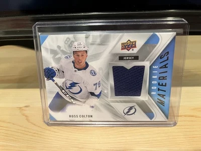 2021-22 Upper Deck Series 2 Ross Colton Rookie Materials  - Image 1 of 2