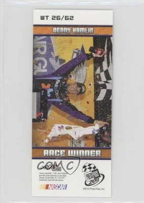 Boleto ganador Press Pass 2011 Denny Hamlin #WT26 6n5 Foto 1 de 3