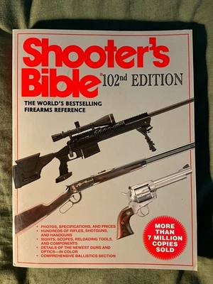 SHOOTERS BIBLE 102nd Edition 2010 Firearms Reference Book Guns Reload Foto 1 de 4