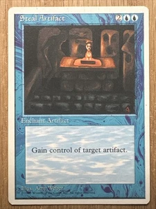 Steal Artifact (MP) Fourth Edition 4ED Magic MTG - Picture 1 of 2