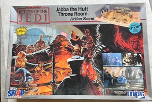 Star Wars Jabba The Hutt Throne Room model kit vintage 80's MIB 525 - Picture 1 of 4