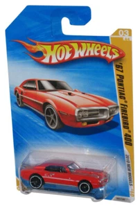 Hot Wheels 2010 New Models 03/44 Red '67 Pontiac Firebird 400 Toy Car 003/240 - - Picture 1 of 1