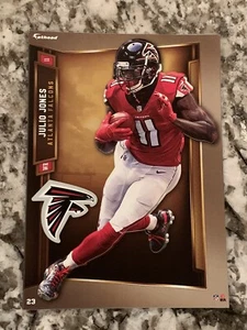 JULIO JONES Atlanta Falcons mit Logo 2019 NFL Fathead Mini #23 - NEU - Bild 1 von 2