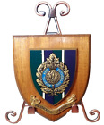 Vintage Scottish Crest Wooden Wall Plaque Princess Louise's Highlanders 7x6