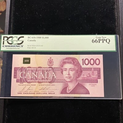 Canada 1988 $1000 PCGS 66PPQ - Image 1 of 2