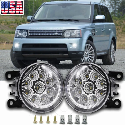 Par de luces antiniebla LED para Land Rover Range Rover Sport LR4 LR2 2008-2012 de fábrica Foto 1 de 4