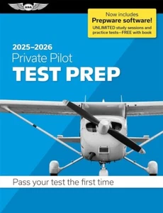 Preguntas de estudio para piloto privado, deportivo y recreativo Test Prep25/26 - Imagen 1 de 2
