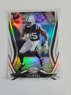2020 Certified Mirror #29 Marlon Mack 412/450 Indianapolis Colts B8 - Image 1 of 2