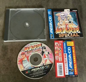 (FREE SHIPPING) Sega mega drive mega CD FATAL FURY SPECIAL Japan import game - Picture 1 of 11