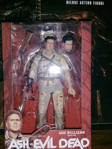 NECA Ash vs Evil Dead  7” Action Figure  Series 2 Asylum Ash RARE Cover