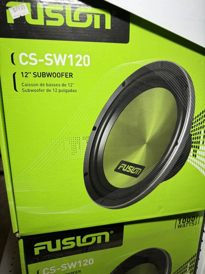 Fusion 12" CS-SW120 Subwoofer - image 1 of 1
