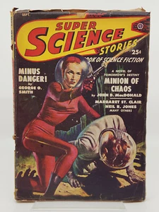 Super Science Stories Pulp Magazine - September 1949 - GGA Cover - Picture 1 of 3