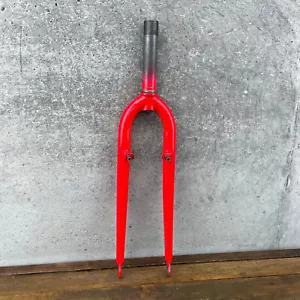 Vintage Tange 1 1/8 Threaded Fork 26" MTB CRMO 5.5" 1991 Neon Mountain Bike - Picture 1 of 23
