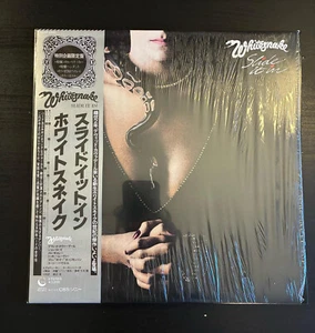 WHITESNAKE Slide It In 1984 LP JAPAN DELUXE OBI COMPLETE Rainbow DEEP PURPLE - Imagen 1 de 10