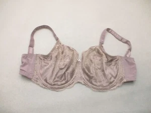 36G Panache Damen Beige Spitze Ungefüttert Bügel Rückenverschluss Halb BH 10A - Bild 1 von 9