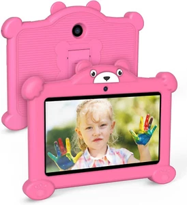 PRITOM Kids Tablet 7inch Android Education PAD 32GB Pad Dual Camera Quad Core - Picture 1 of 5