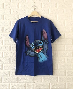 Walt Disney Lilo And Stitch Double Sided Graphic T Shirt Adult Small New w/ Tag - Picture 1 of 7