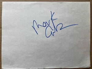 "Tanque de tiburones autografiado por el dueño de los Dallas Mavericks firmado por Mark Cuban 8,5x11""" - Imagen 1 de 2