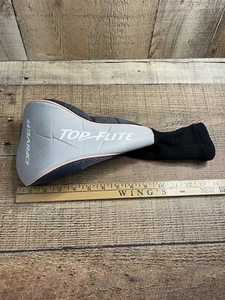 Top Flight Driver Head Cover Peach And Grey Great Condition - Picture 1 of 8