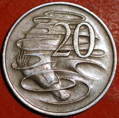 Australia 20 Cents 1971 KM# 66 - Image 1 of 2