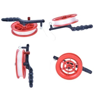 100M Flying Kite Line String & Plastic Reel Handle Winder Winding Wheel Grip AU - Picture 1 of 7